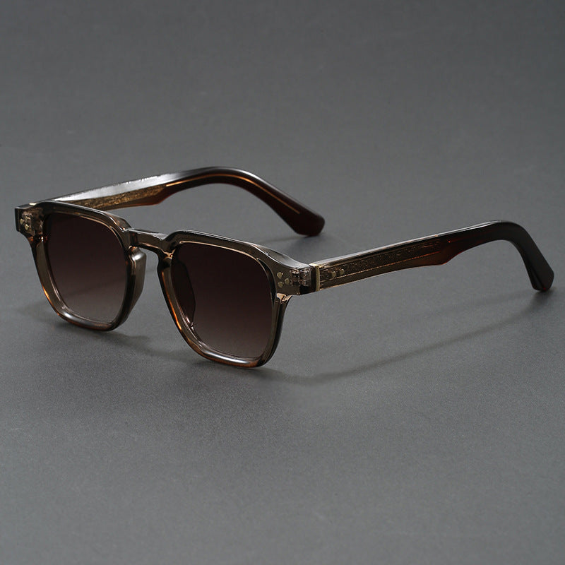 Retro UV Protection Acetate Sunglasses