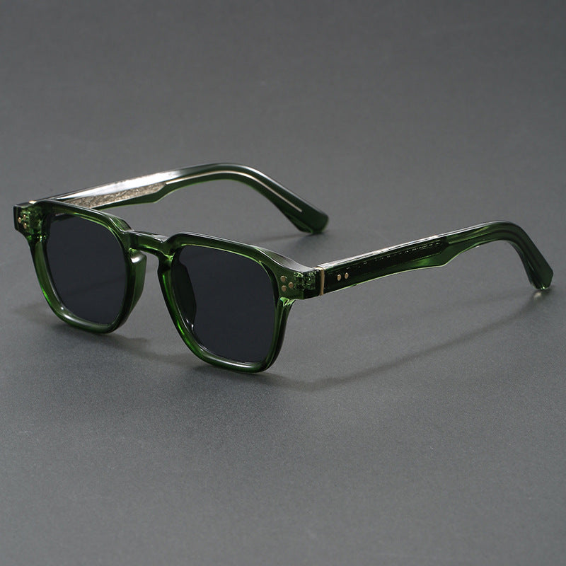 Retro UV Protection Acetate Sunglasses