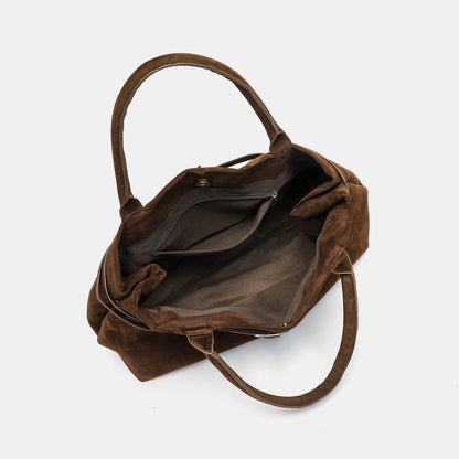 Retro velvet handbag