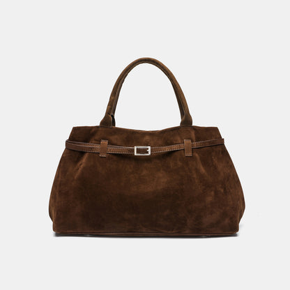 Retro velvet handbag