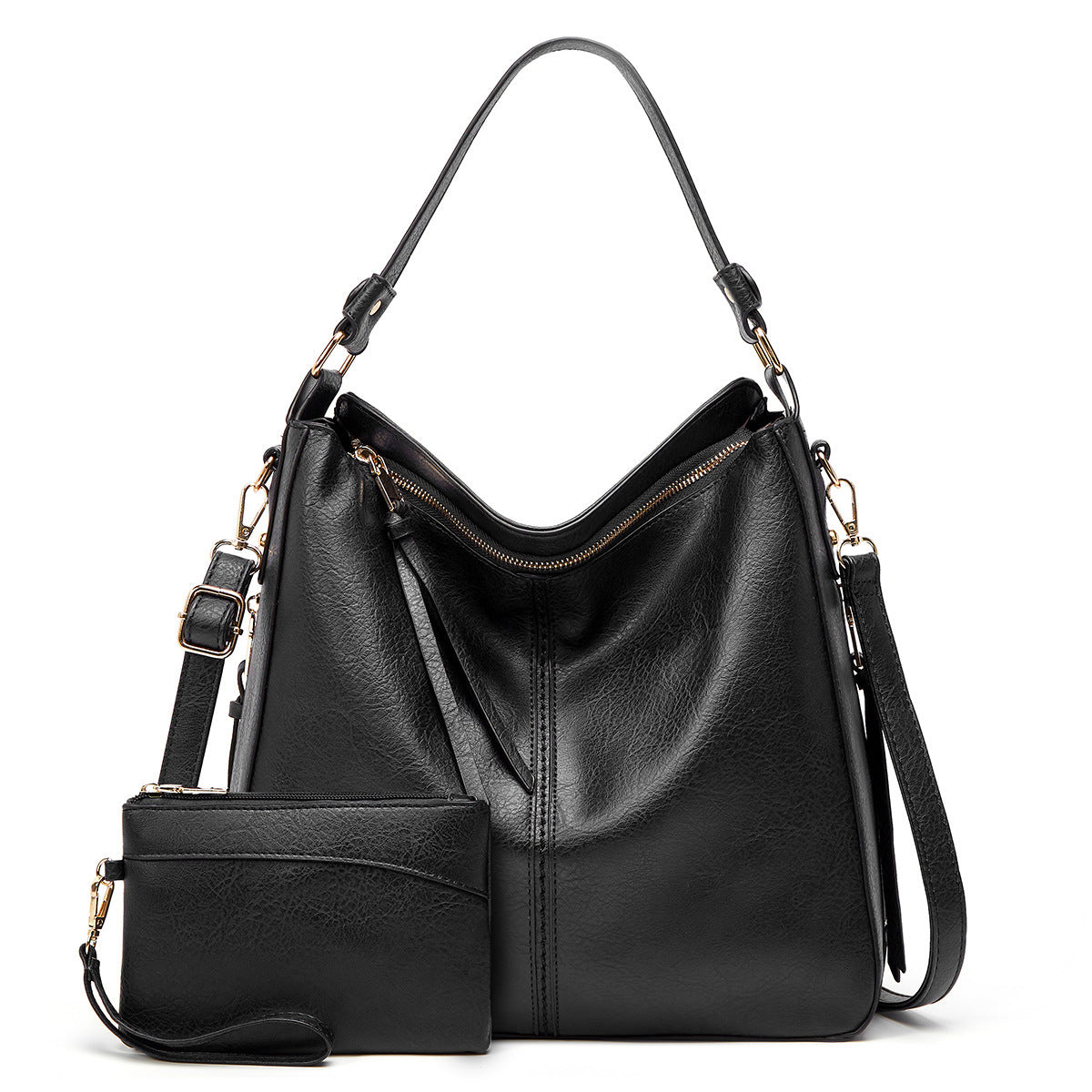 Retro Vertical Square Shoulder Bag