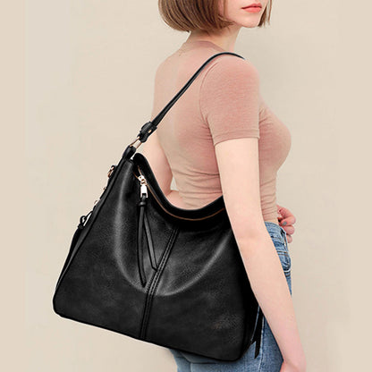 Retro Vertical Square Shoulder Bag