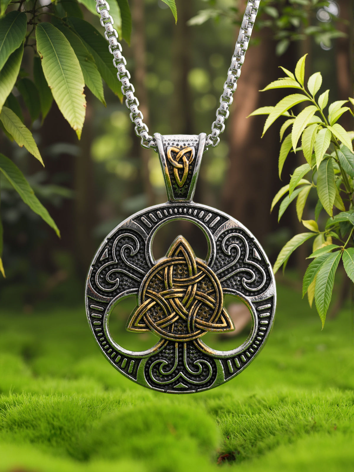 Retro Viking Necklace for Men and Women