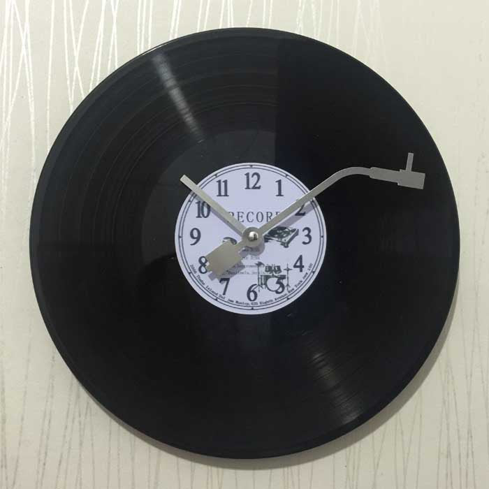Retro Vinyl Record Wall Clock