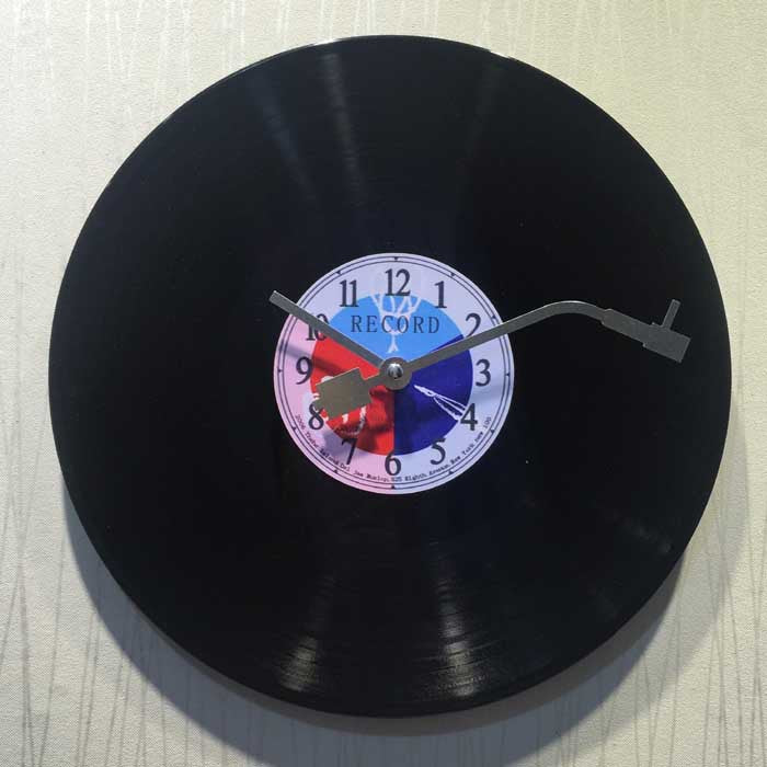 Retro Vinyl Record Wall Clock