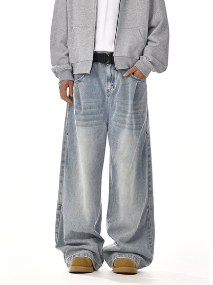 Retro Washed Cleanfit Jeans for Men