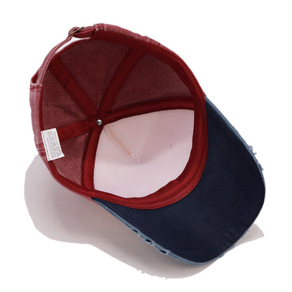 Retro Washed Cotton Baseball Cap
