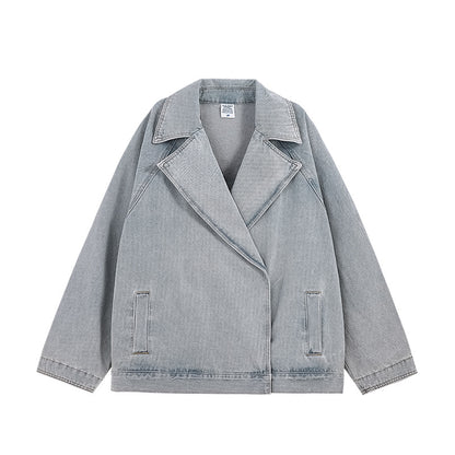 Retro Washed Denim Jacket