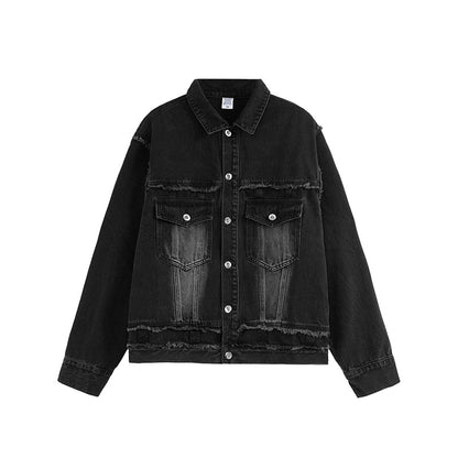 Retro Washed Denim Jacket
