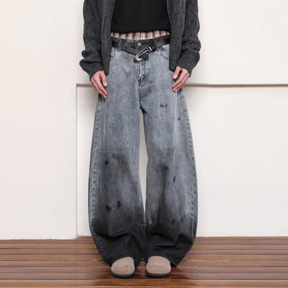 Retro Washed Gradient Men's Jeans