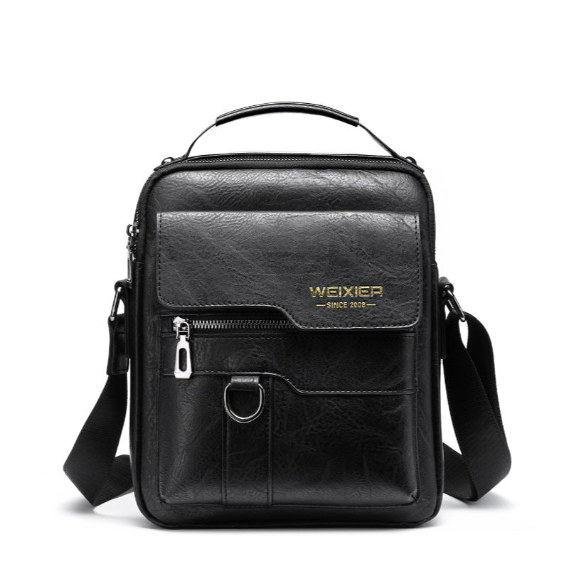 Retro Waterproof Mens Shoulder Bag