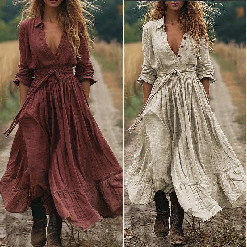Retro Western style dress
