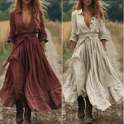 Retro Western style dress