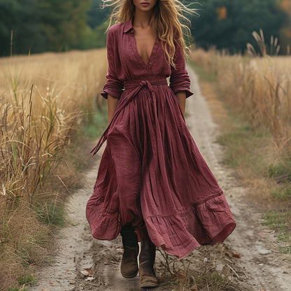 Retro Western style dress