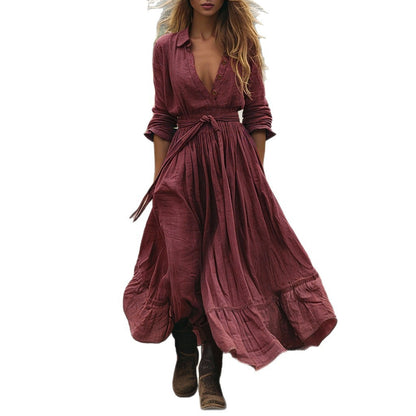 Retro Western style dress