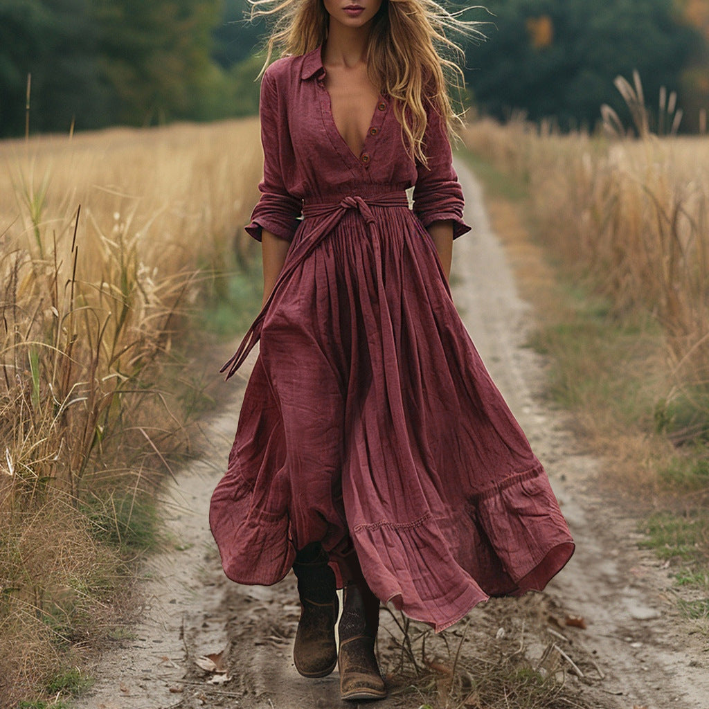 Retro Western style dress