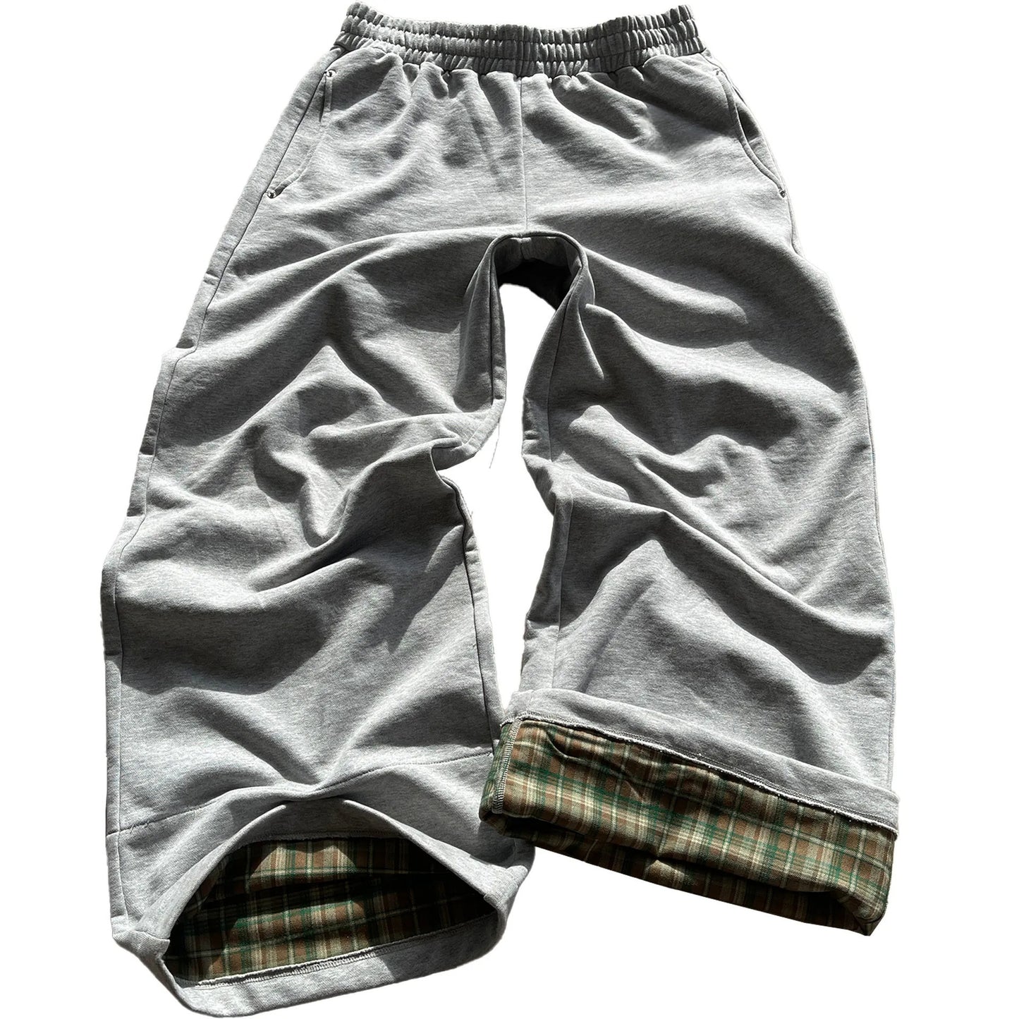 Retro Wide Leg Drawstring Trousers