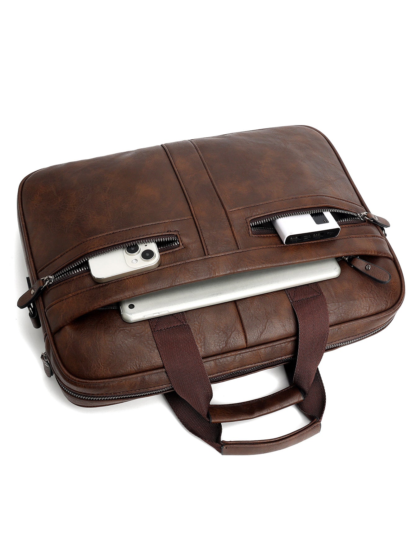 Retro Wild Horse Pattern Briefcase