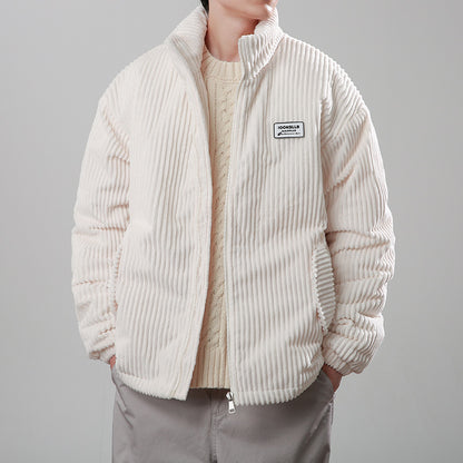 Retro winter-resistant coat