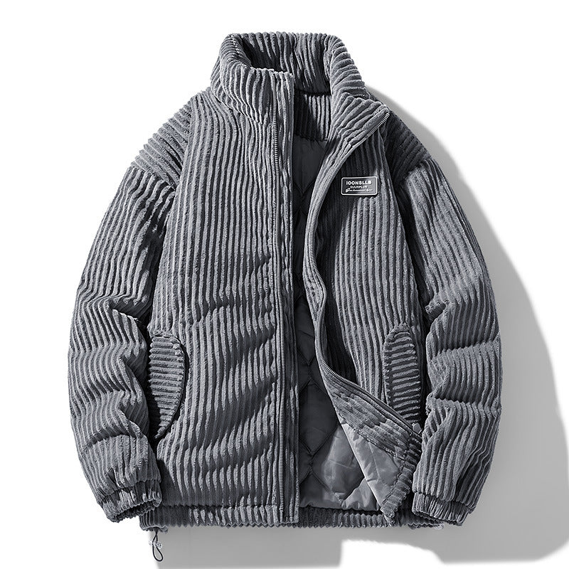 Retro winter-resistant coat