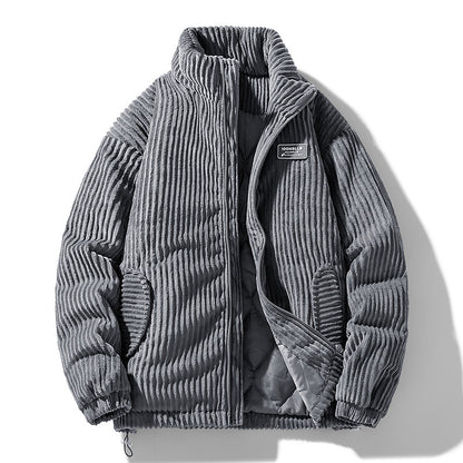 Retro winter-resistant coat