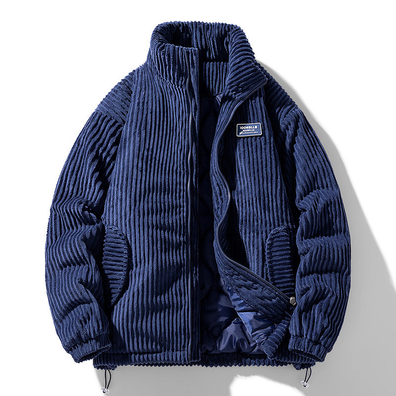 Retro winter-resistant coat
