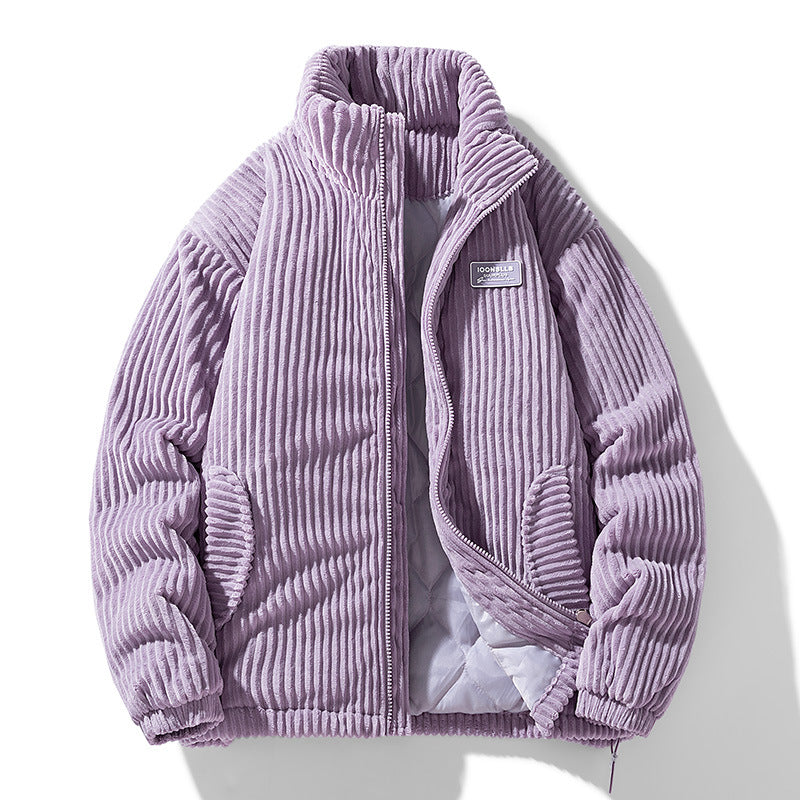 Retro winter-resistant coat
