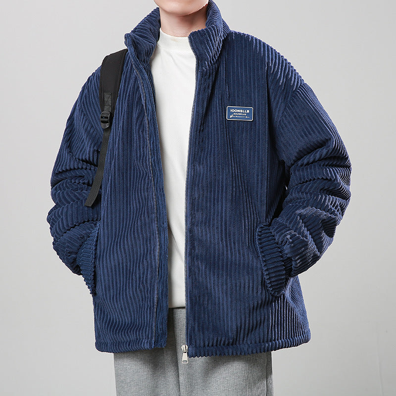 Retro winter-resistant coat