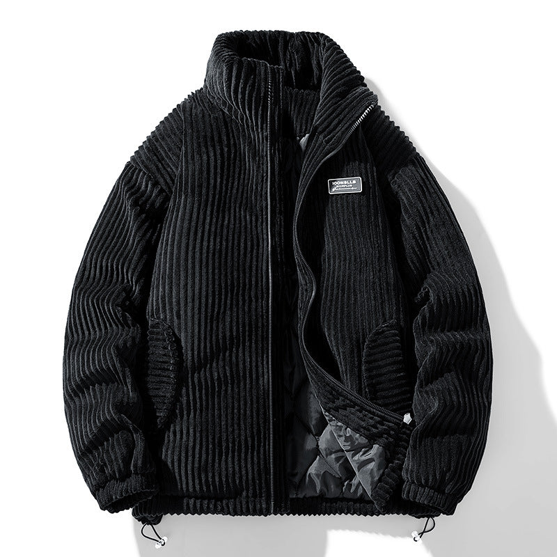 Retro winter-resistant coat
