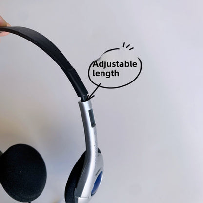 Retro Wired Headset Lightweight Compatible with Apple Huawei