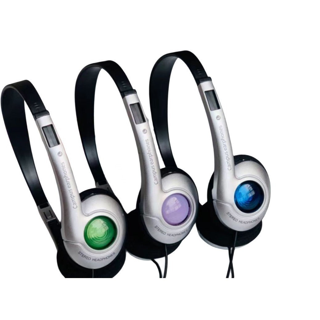 Retro Wired Headset Lightweight Compatible with Apple Huawei