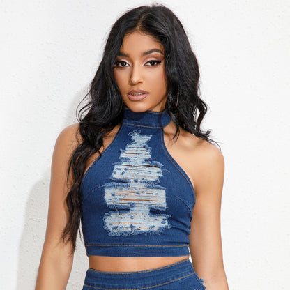 Retro Women's Jacket and Culottes Set