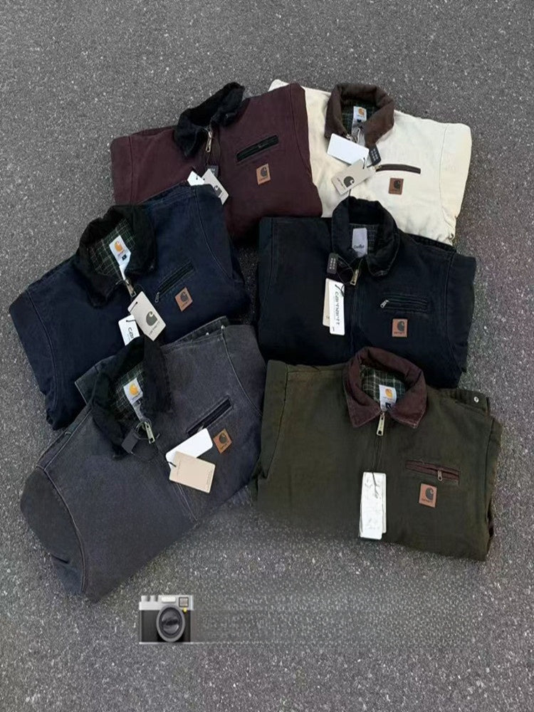 Retro workwear jacket