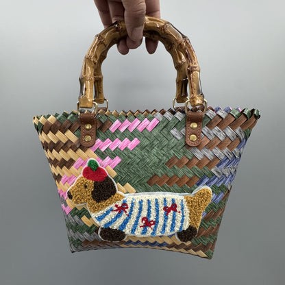 Retro Woven Bag