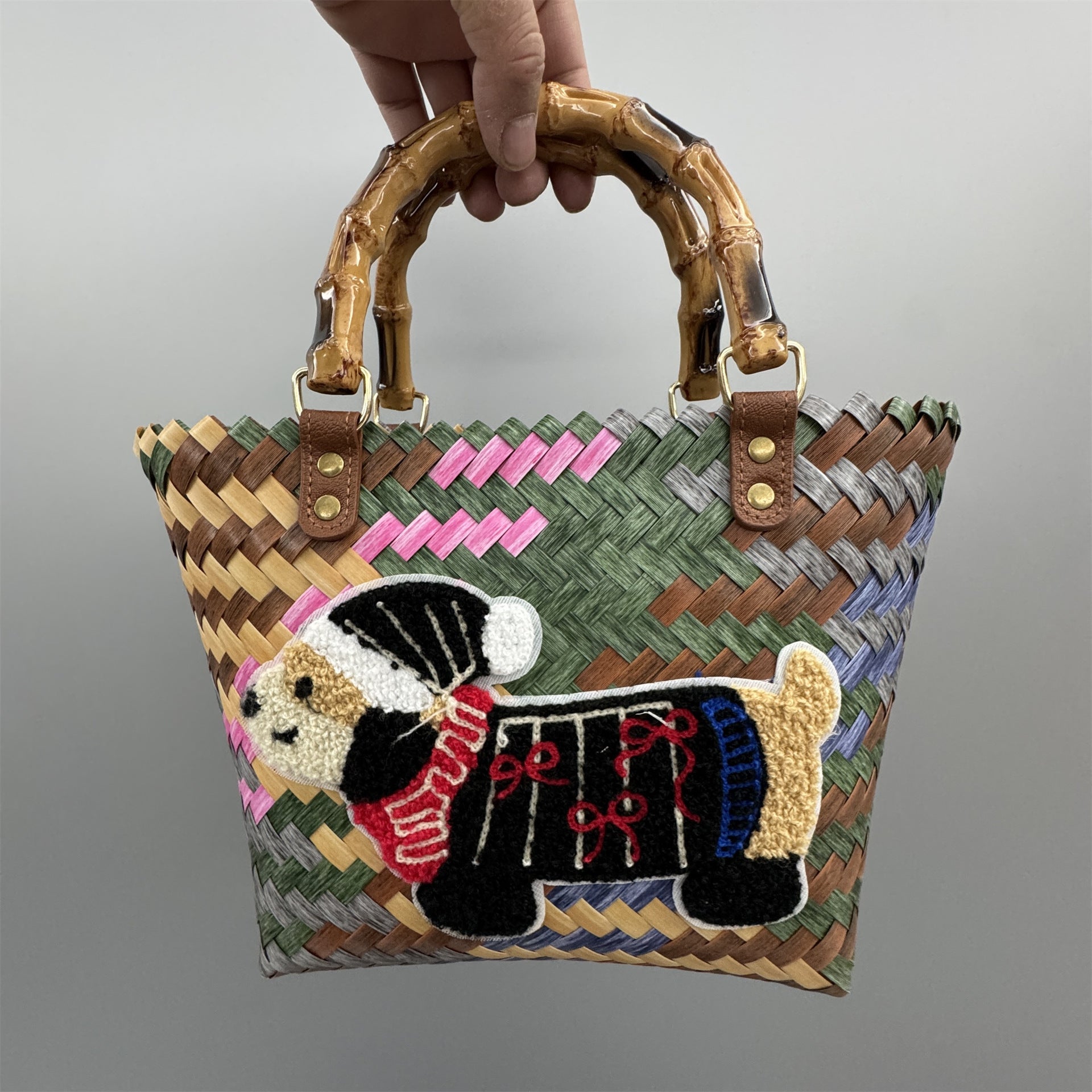 Retro Woven Bag