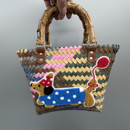 Retro Woven Bag