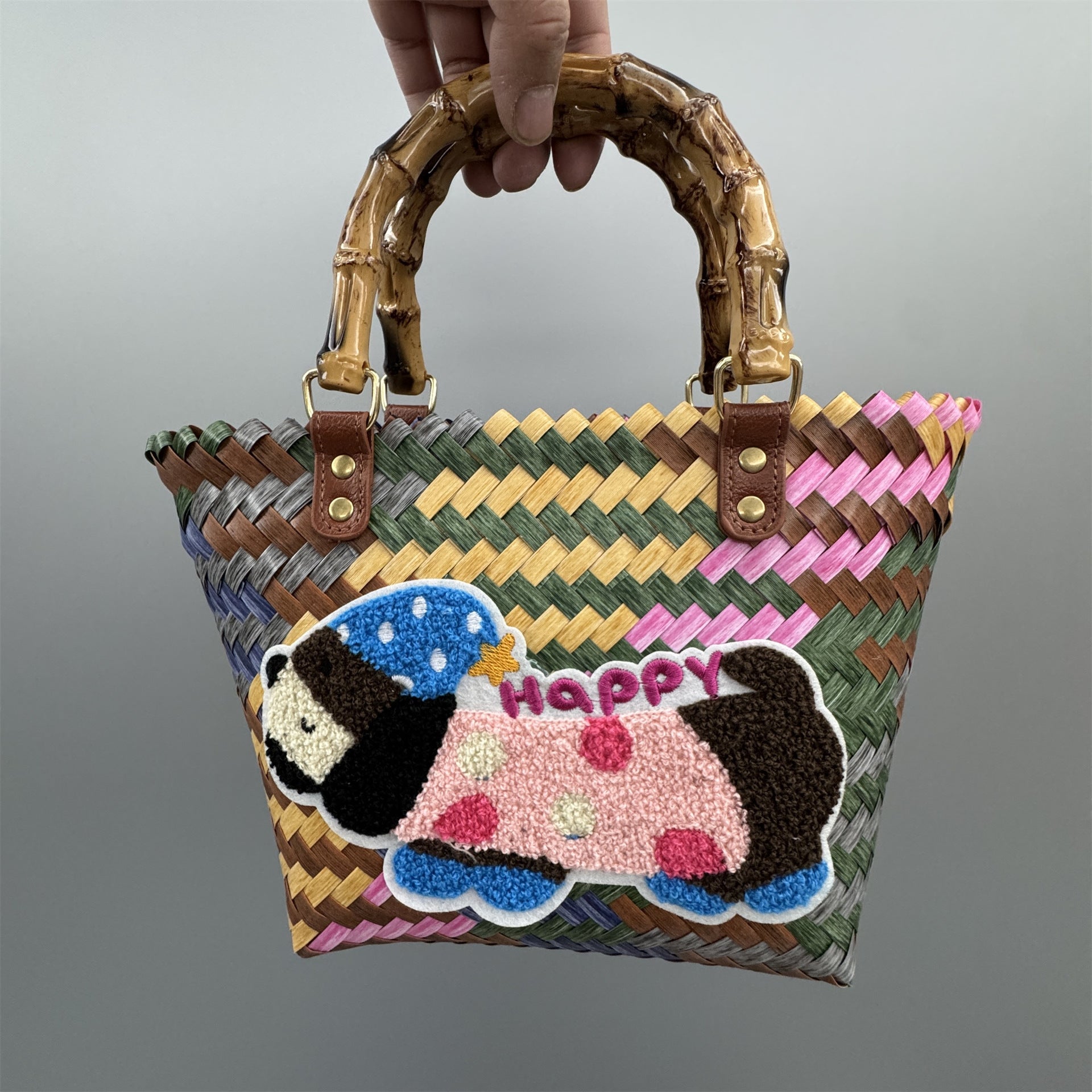 Retro Woven Bag