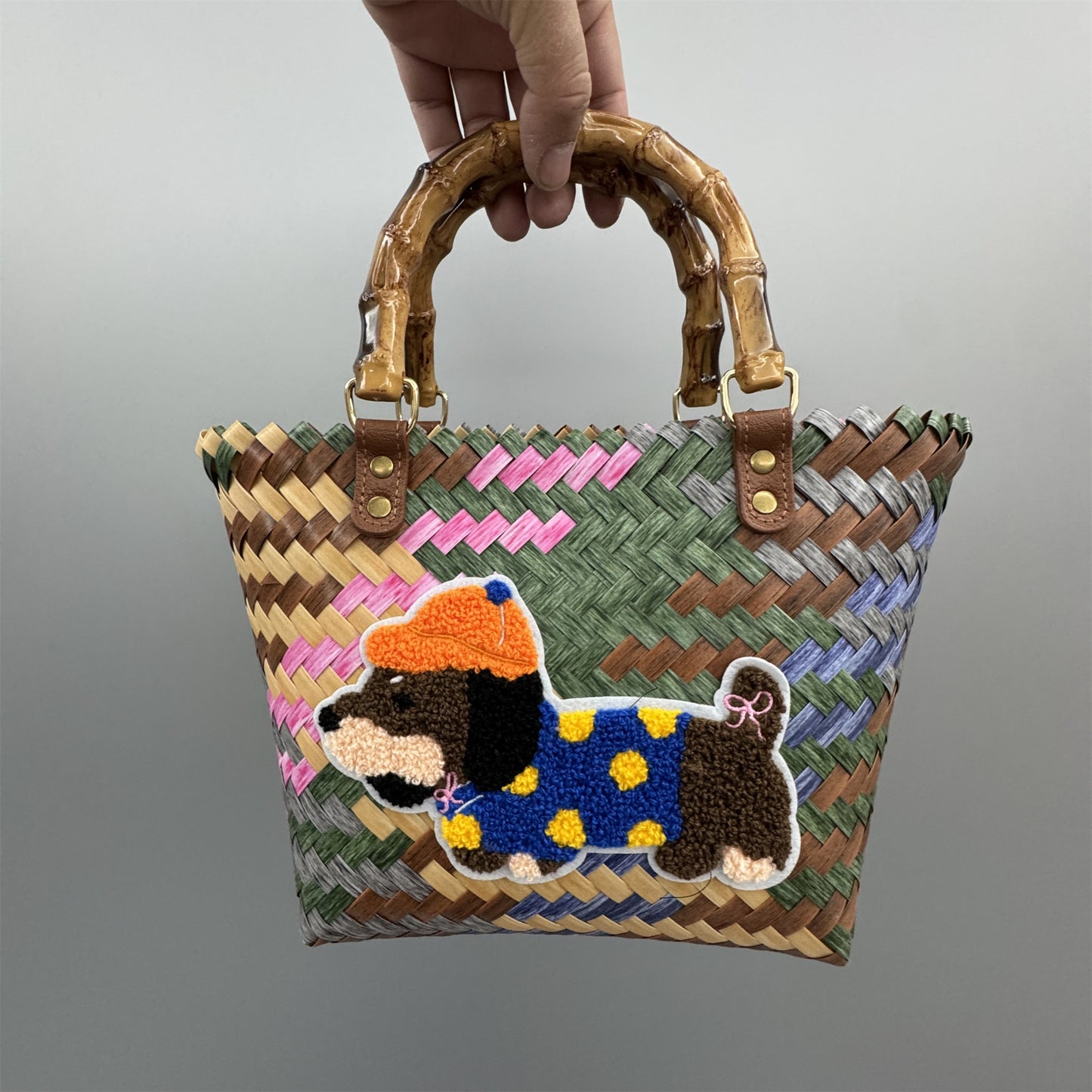 Retro Woven Bag