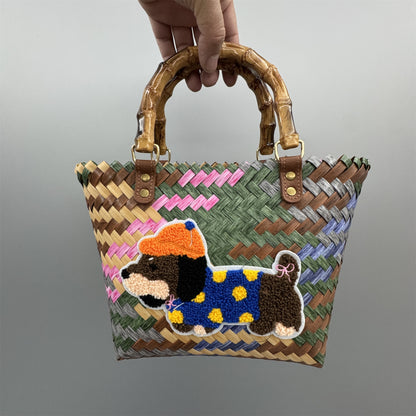 Retro Woven Bag