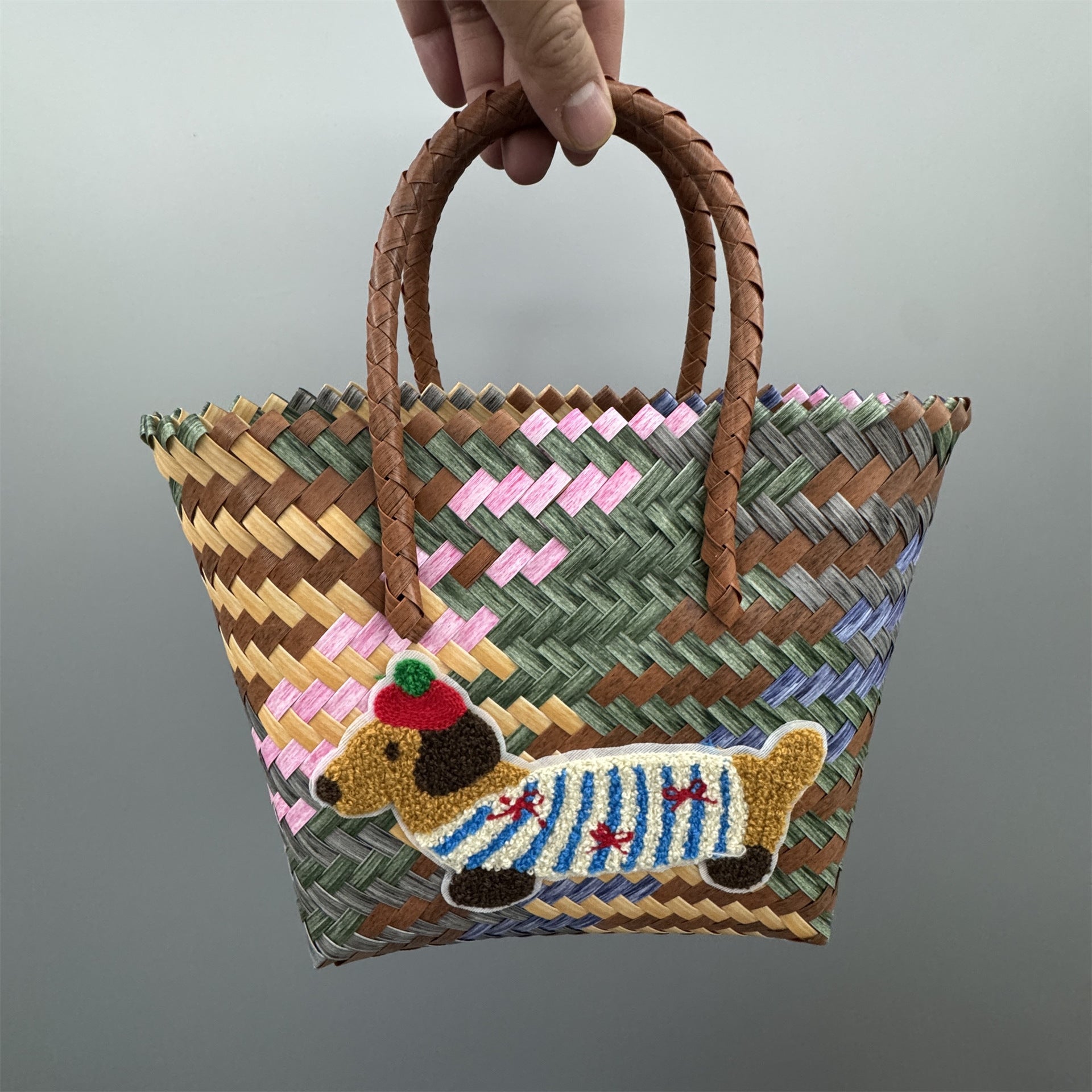Retro Woven Bag