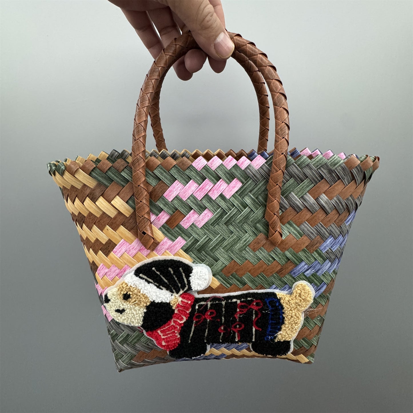 Retro Woven Bag