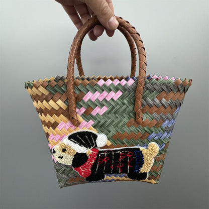 Retro Woven Bag