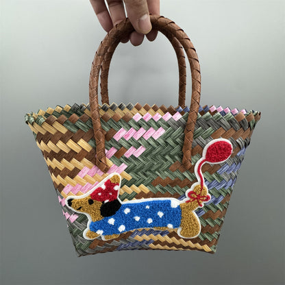 Retro Woven Bag