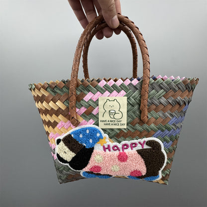 Retro Woven Bag