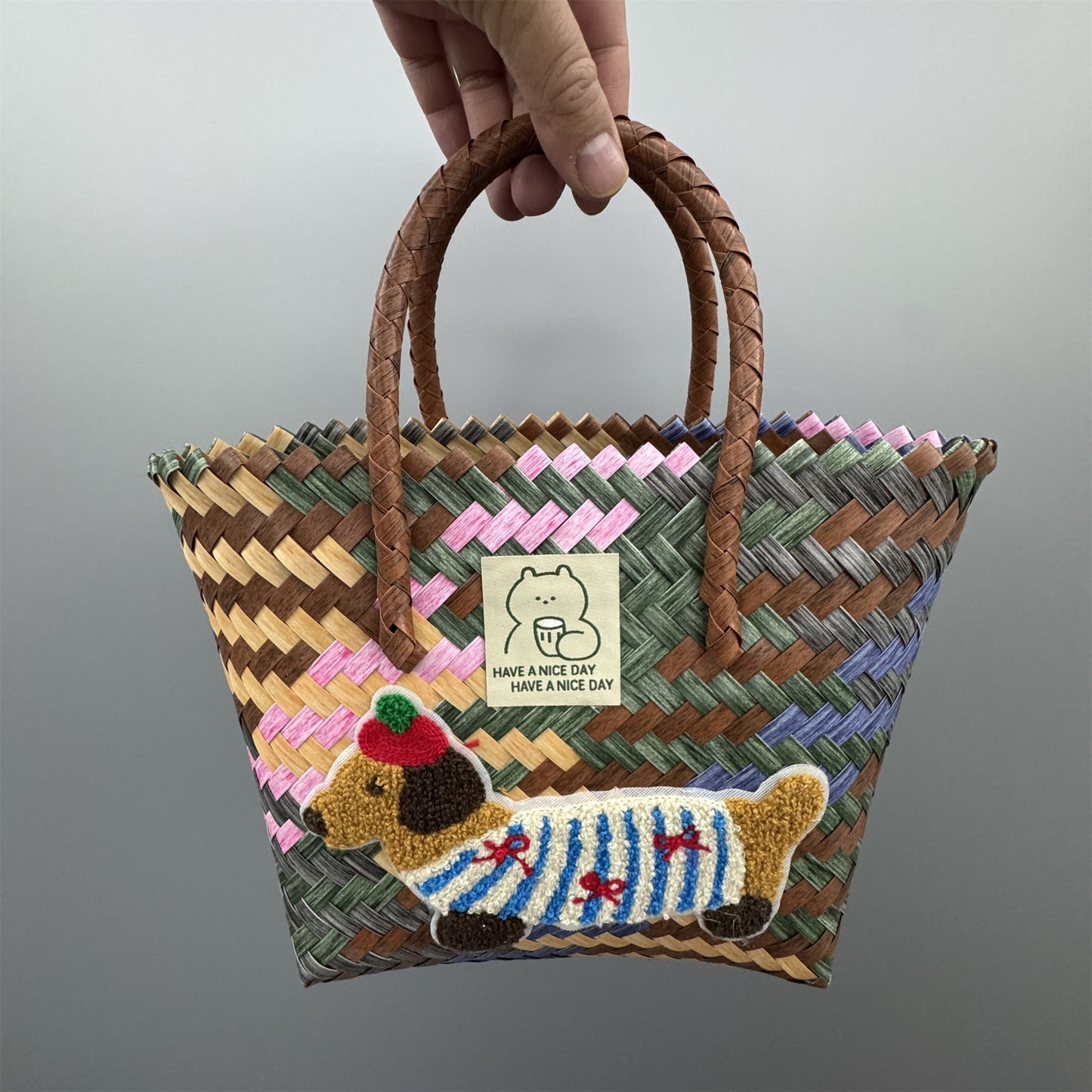 Retro Woven Bag