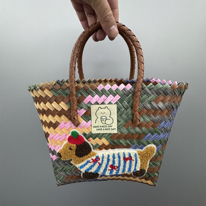 Retro Woven Bag