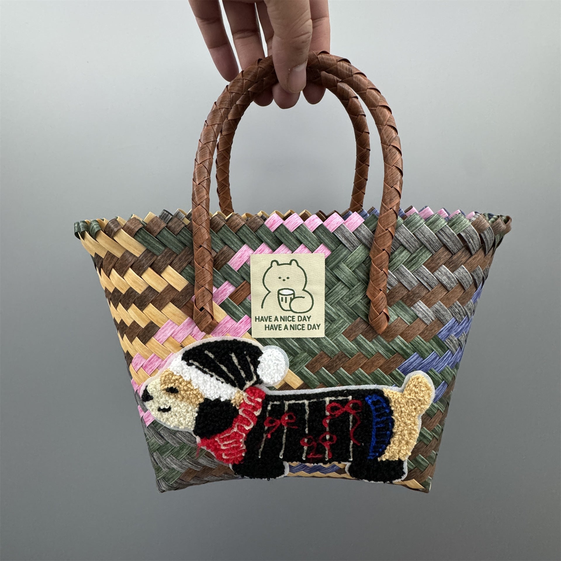 Retro Woven Bag