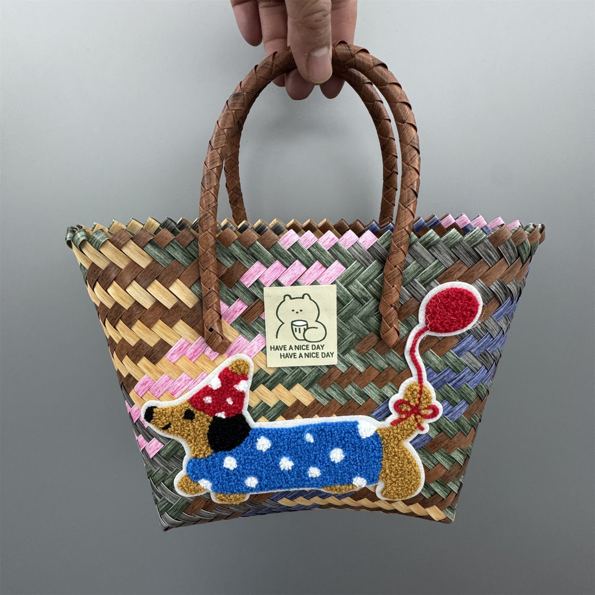 Retro Woven Bag
