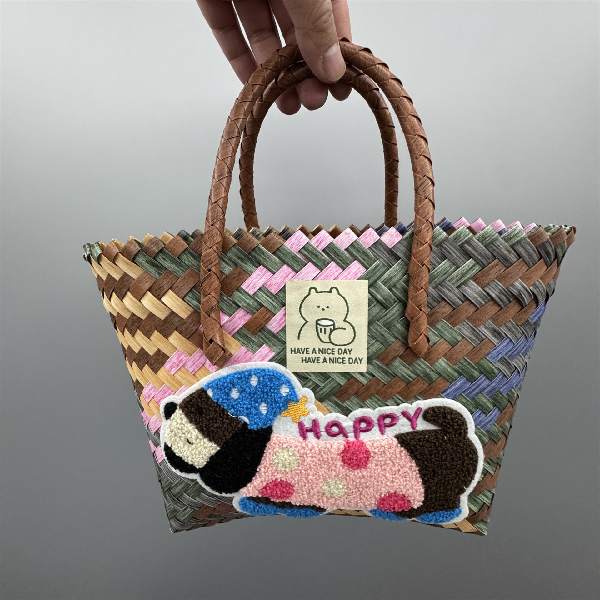 Retro Woven Bag