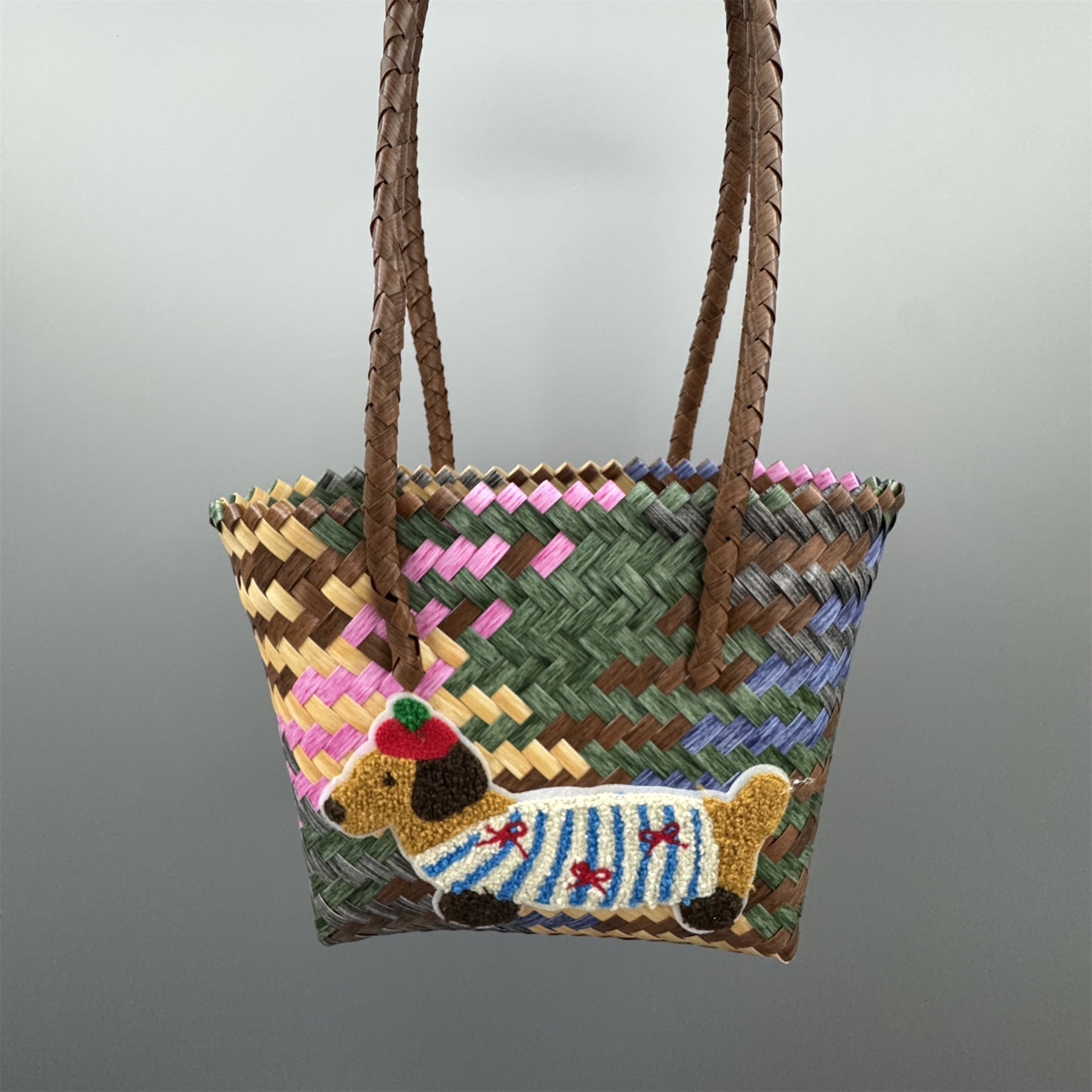 Retro Woven Bag